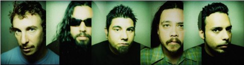 Группа Deftones-2006: Эйб Каннингам, Стивен Карпентер, Чино Морено, Чи Ченг, Фрэнк Делгадо