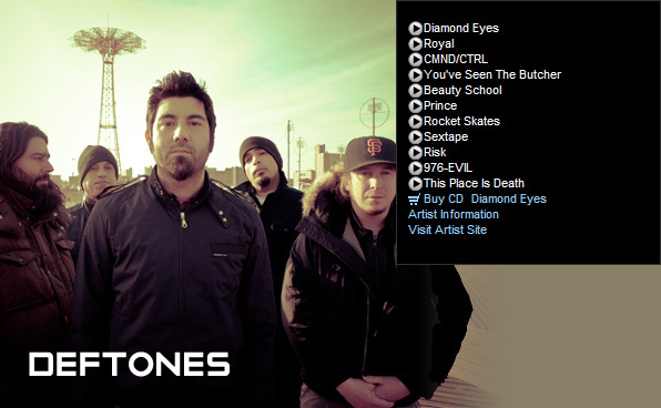 Слушайте онлайн новый альбом «Diamond Eyes» группы Deftones