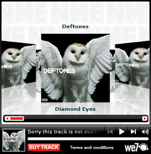 Listen to «Diamond Eyes» exclusively through NME.COM