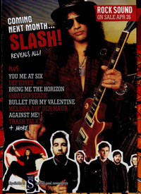 Обложка журнала «Rock Sound» (апрель 2010 г.)