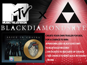 Alice in Chains, BLACKDIAMONDSKYE и MTV объявляют конкурс для фанатов