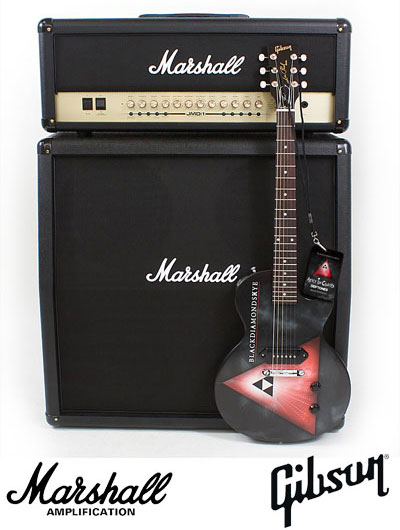 Призы лотереи BlackDiamondSkye: гитара Gibson и усилитель Marshall