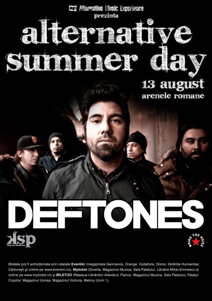 Deftones на Alternative Summer Day в Румынии