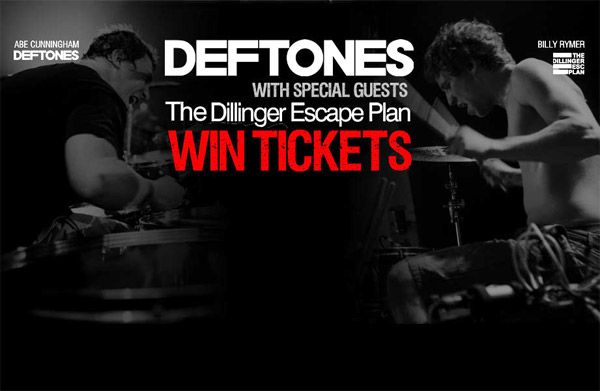 Группа Deftones дарит билеты на свои концерты в США