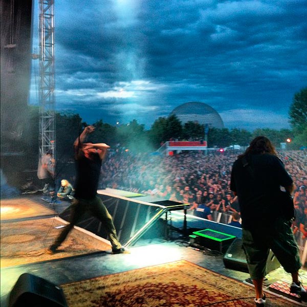 Выступление Deftones на фестивале Heavy MTL, Монреаль, Канада (11.08.2012)
