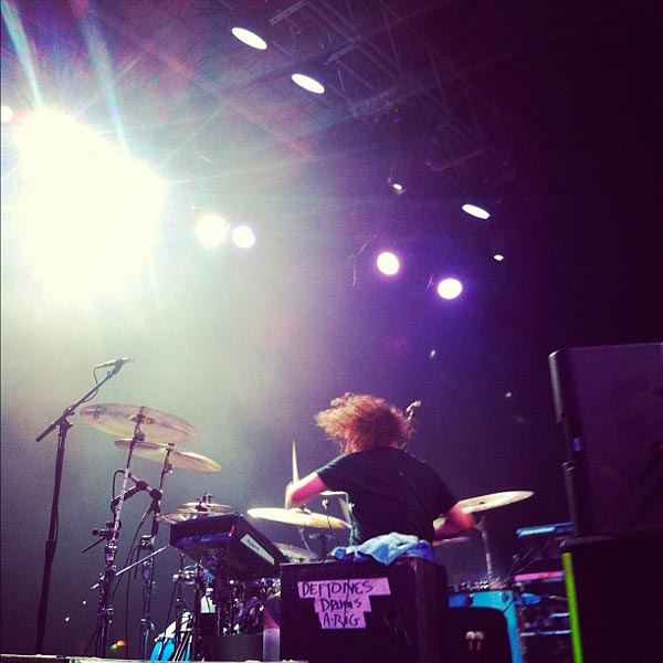 Выступление Deftones на фестивале KahBang Festival, Бангор, штат Мэн (10.08.2012 г.)