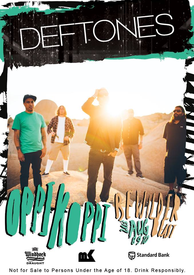 Deftones на Oppikoppi Festival в Южной Африке