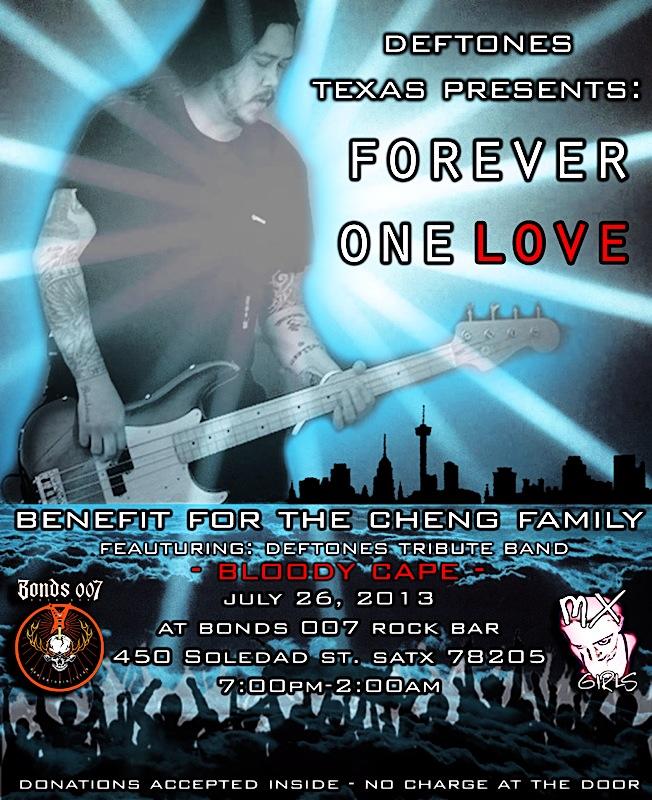 Благотворительный концерт Forever One Love в память о Чи Ченге в Сан-Антонио (Техас)