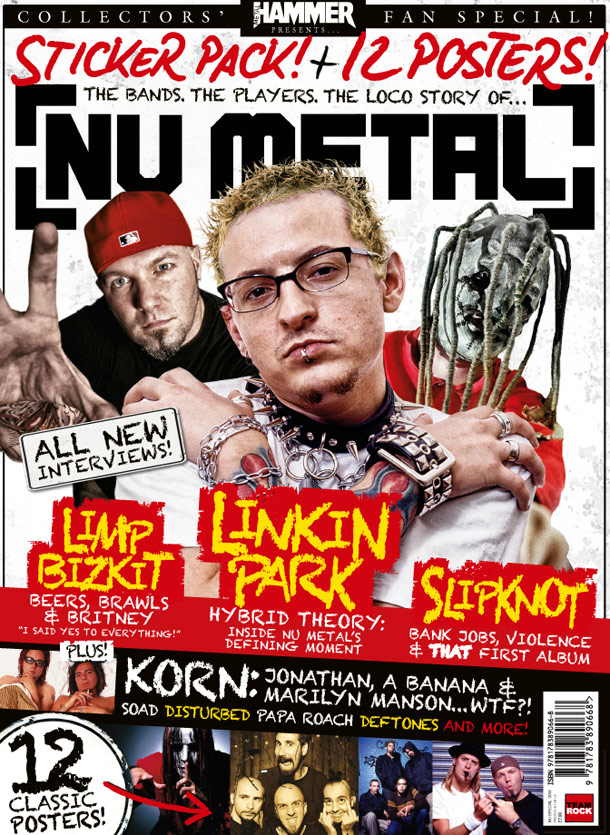 Metal Hammer's Nu Metal. Обложка конверта.