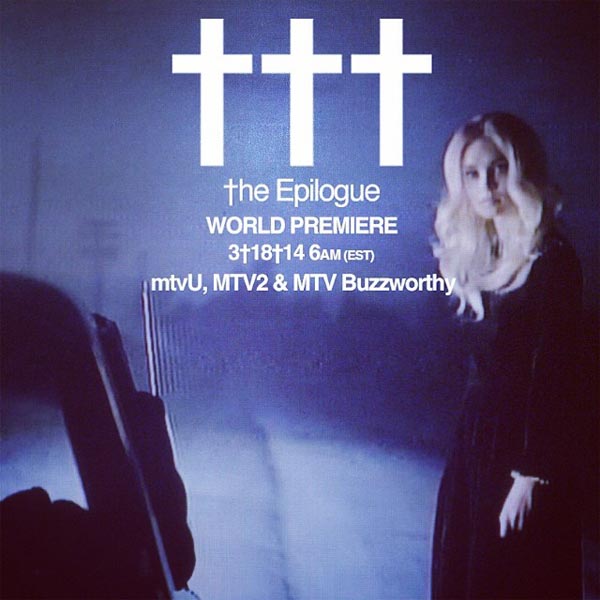 Сегодня состоится мировая премьера клипа «†he Epilogue» группы ††† (Crosses)