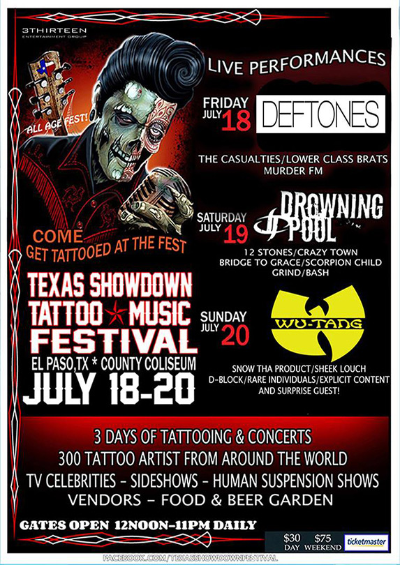 Texas Showdown Tattoo & Music Festival 2014