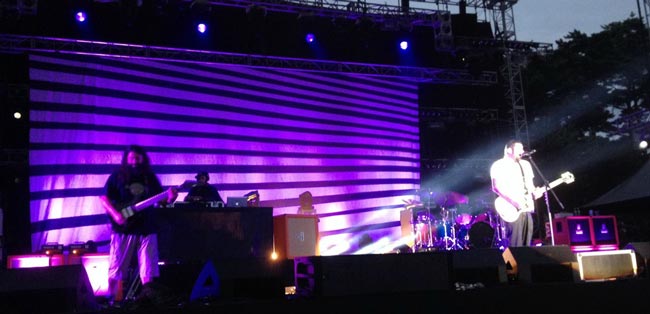 Выступление Deftones на фестивале City Break festival, Culture Stage, Olympic Stadium, в Сеуле, Корея. 9 августа 20014 г.