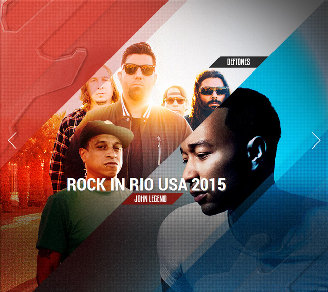 Deftones на фестивале Rock In Rio 2015 (США, Ласc-Вегас) 