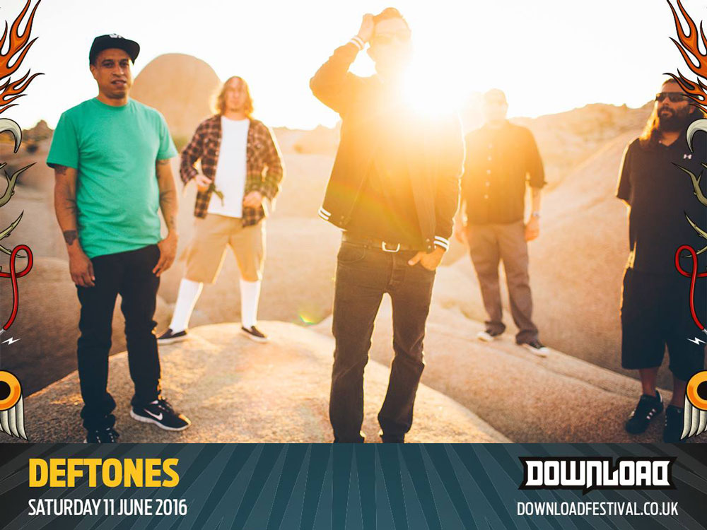 Deftones на Download Festival 2016