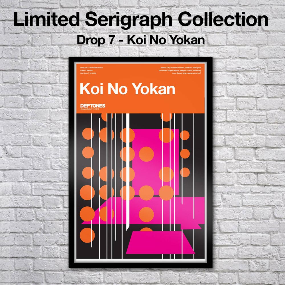 Limited Edition Koi No Yokan Serigraph