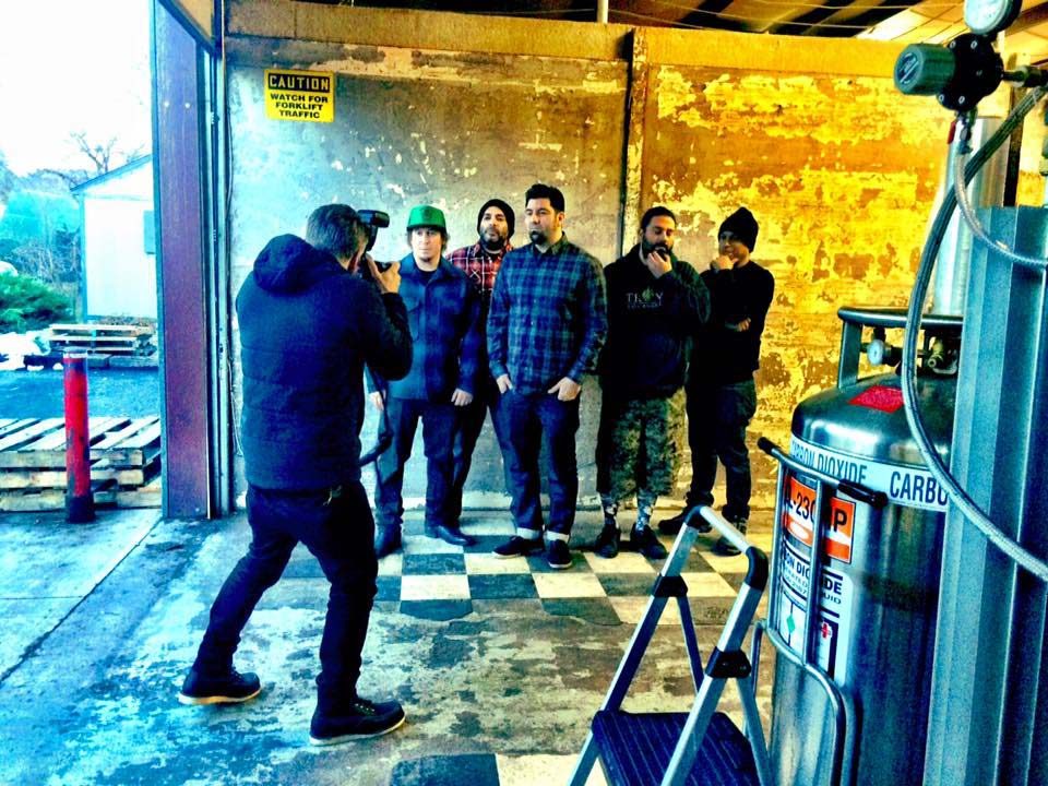Фотосъемка Deftones в пивоварне Boneyard Beer