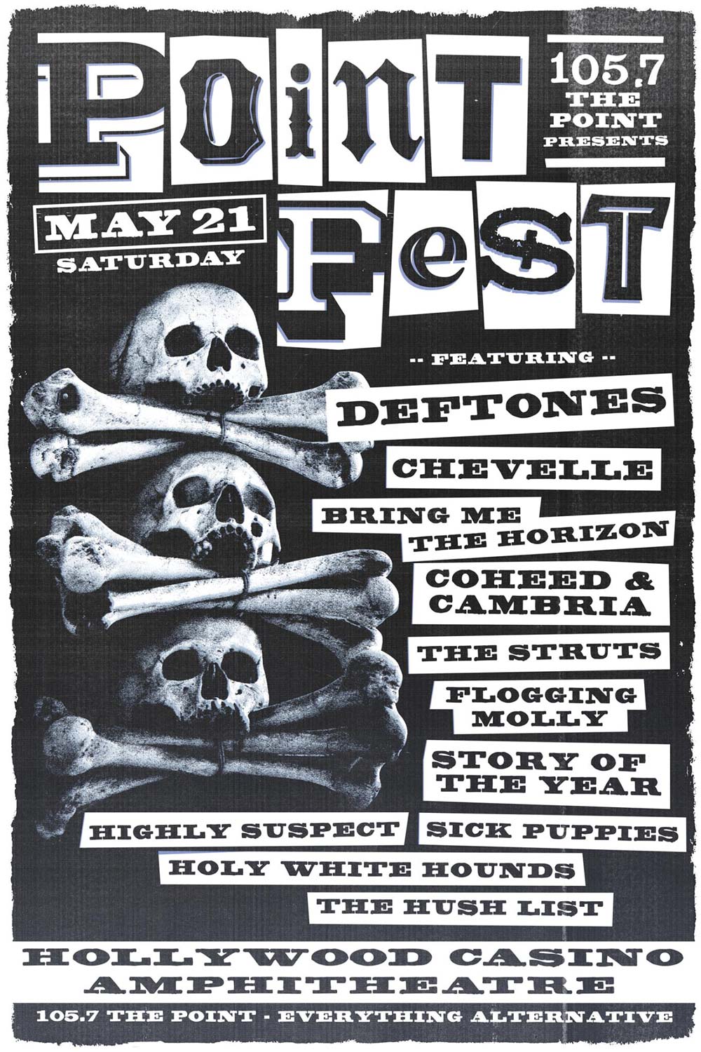 Deftones на фестивале Pointfest