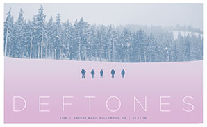 Постер «Deftones - Live at Amoeba»