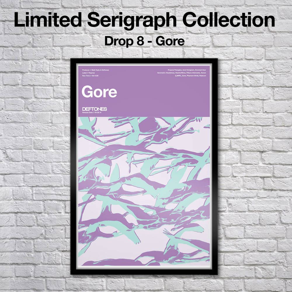 Лимитированное издание постера «Gore» (Limited Edition Gore Serigraph)