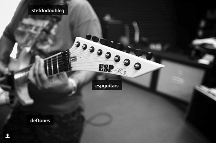 Deftones взялись за работу над новым материалом? Стивен Карпентер и гитара.