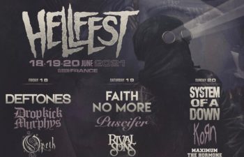 Deftones на фестивале «Hellfest» во Франции в 2021 году