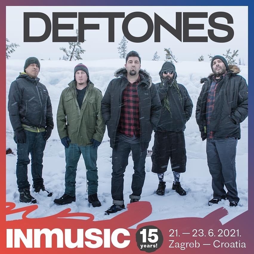 Deftones на фестивале «INmusic» (Хорватия) в 2021 году