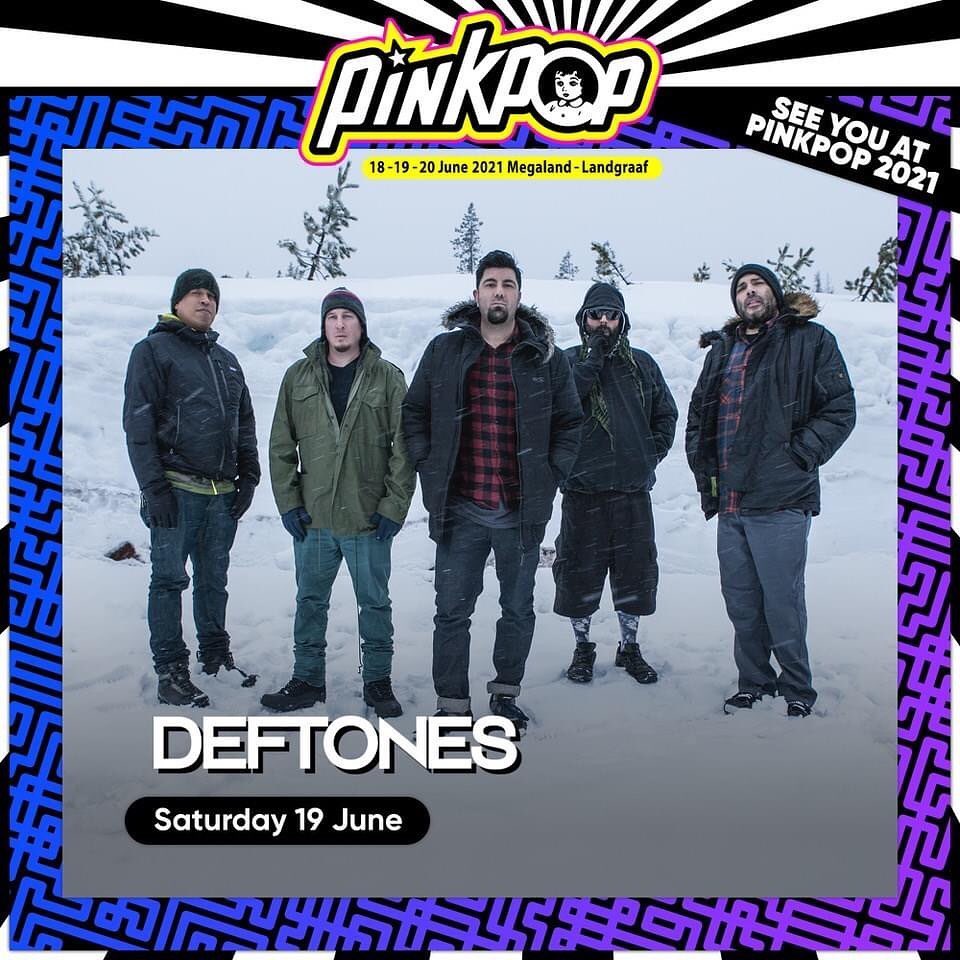 Deftones на фестивале «Pinkpop» (Нидерланды) в 2021 году
