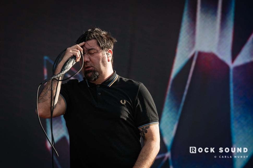 Deftones на фестивале «Download-2022». Чино Морено. Фото - Carla Mundy.