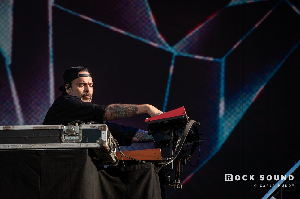 Deftones на фестивале «Download-2022». Фрэнк Дельгадо. Фото - Carla Mundy.