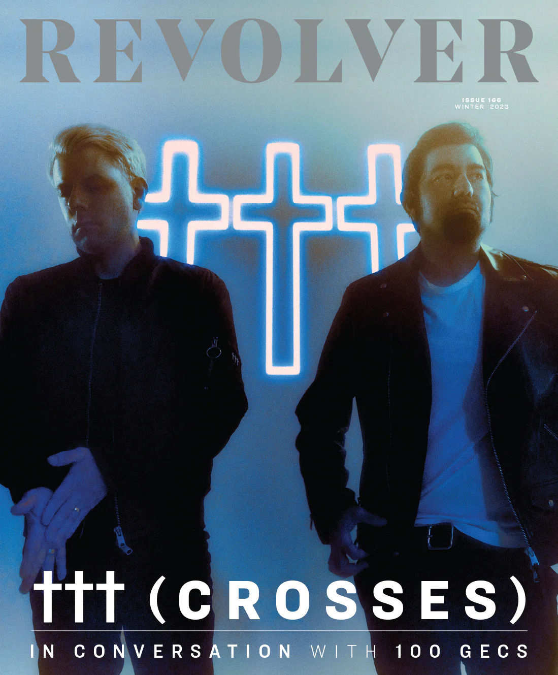††† (Crosses) на обложке журнала «Revolver»