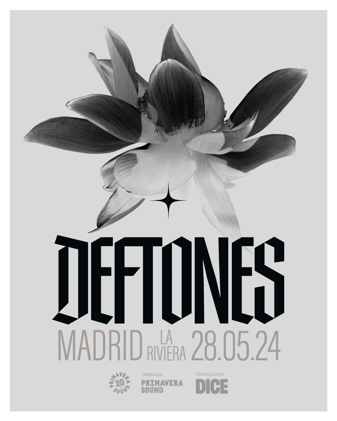 Deftones выступят в Мадриде на площадке La Riviera