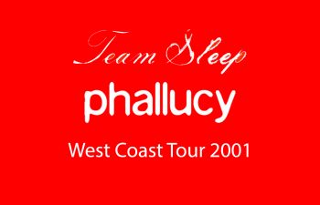 Расписание турне Team Sleep и Phallucy по Западному побережью США