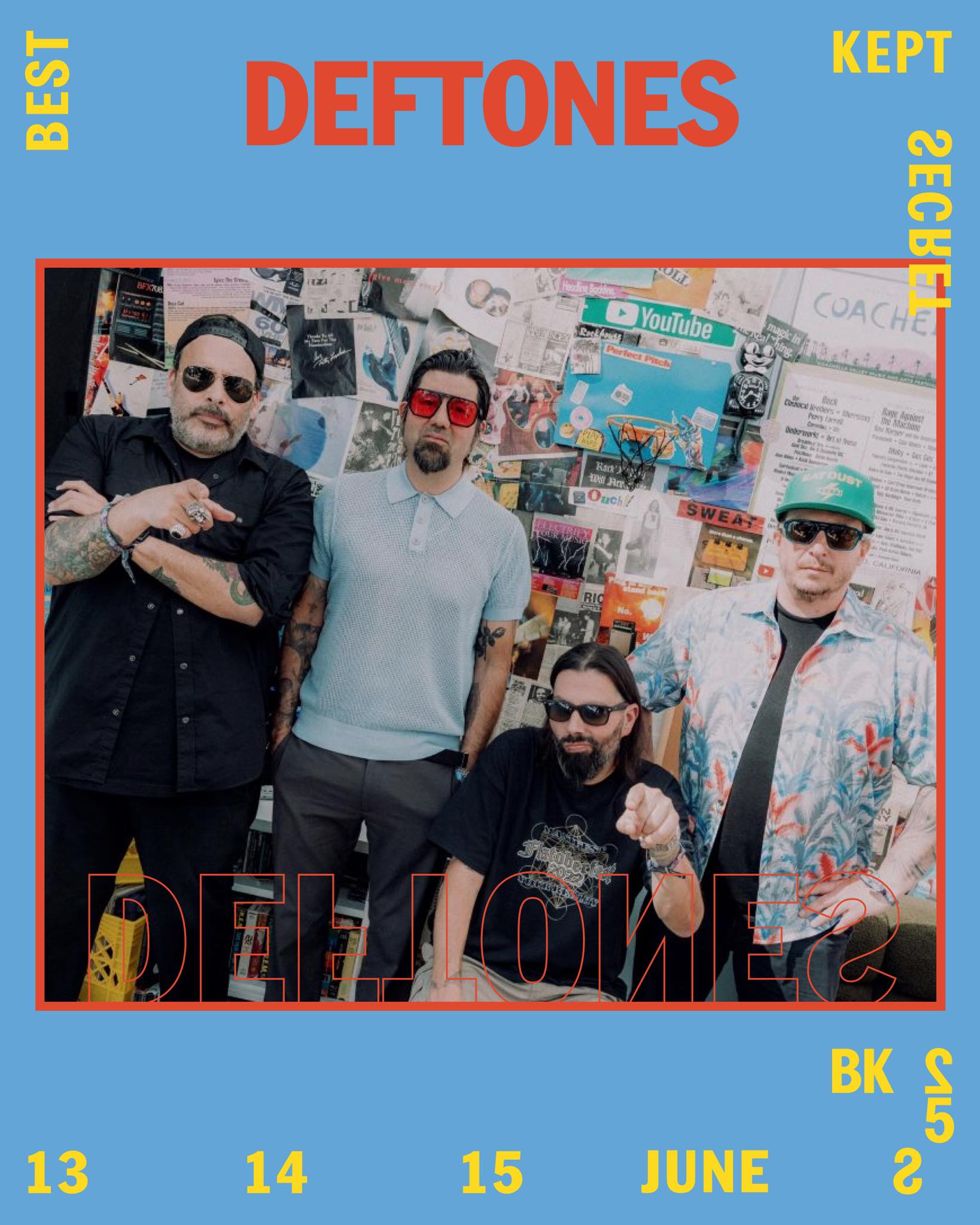 Deftones на фестивале «Best Kept Secret» в Нидерландах