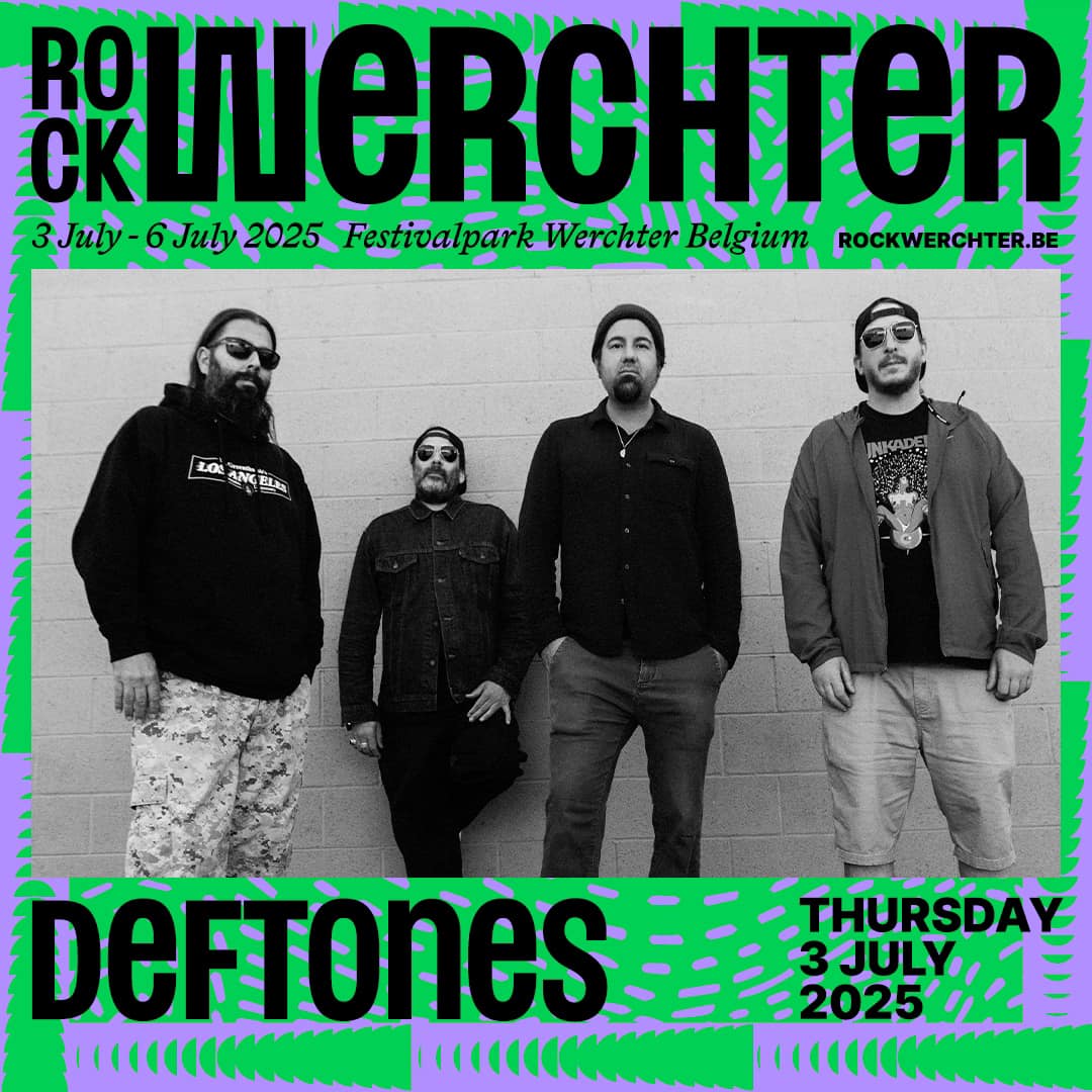 Deftones на фестивале «Rock Werchter» в Бельгии