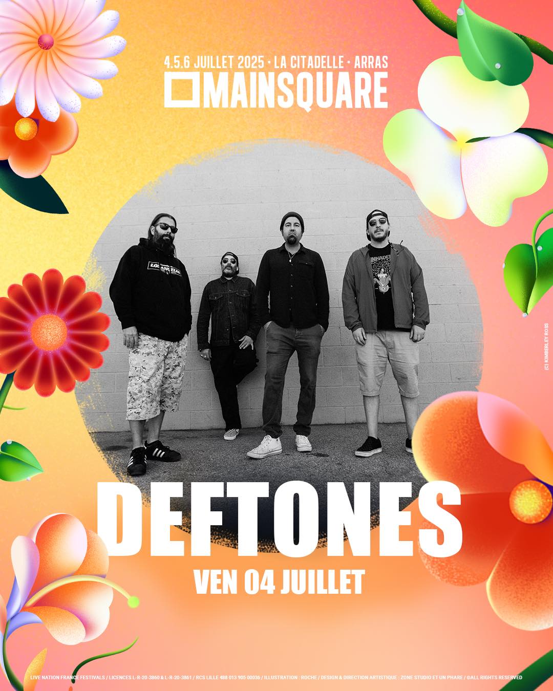 Deftones на фестивале «Main Square» во Франции